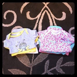 BRAND NEW BABY GIRL ONESIES